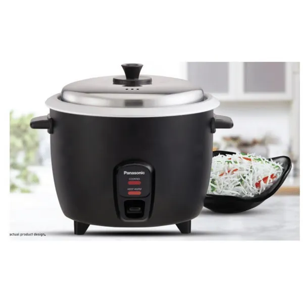 Panasonic SR-C10H 1 Litre 400 W Electric Cooker (Black)