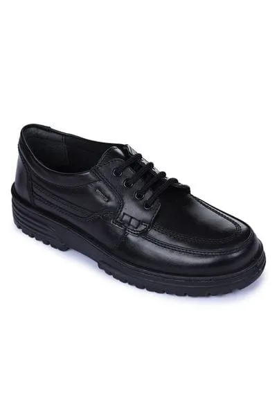 Liberty Men's Formal Shoes | Black Leather Look | Comfortable Office Wear (Select)