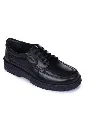 Liberty Men's Formal Shoes | Black Leather Look | Comfortable Office Wear