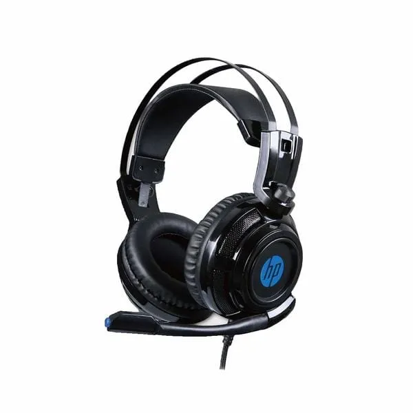 HP H200 Over-Ear Wired Headphones | HD Stereo Sound | Black