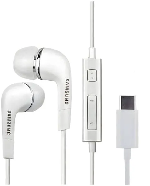 Samsung IC-050 Wired Earphones | HD Sound | In-Ear Earphones | White