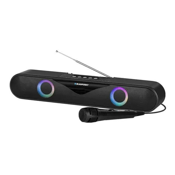 Blaupunkt SBA20 Koncert Bluetooth Party Soundbar with Karaoke Mic