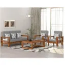 ApkaInterior Neo Solid Sheesham Wood 5 Seater Sofa Set