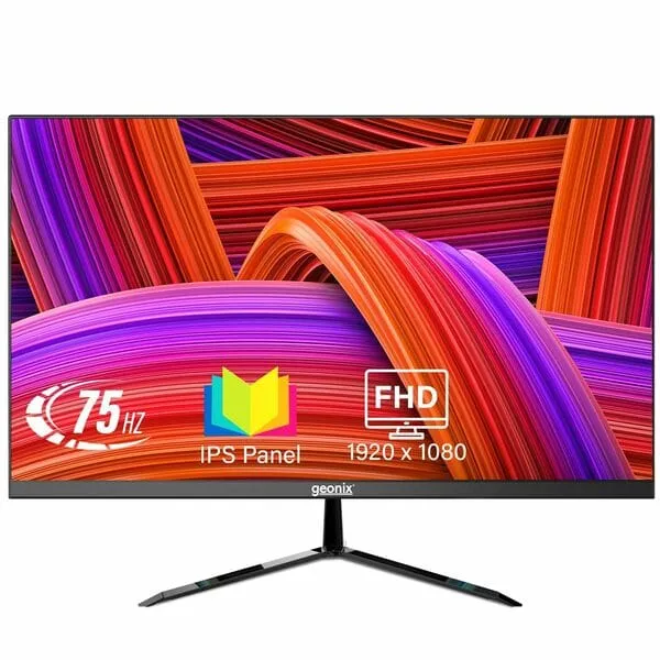 Geonix GXTF-WVHDF22 22 Inch IPS Monitor | Full HD Display | Black