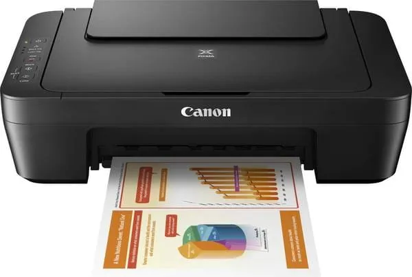 Canon MG2570S 3-in-1 (Print, Scan, Copy) Inkjet Printer (Black) (Printer Type: Inkjet, Output: Color)