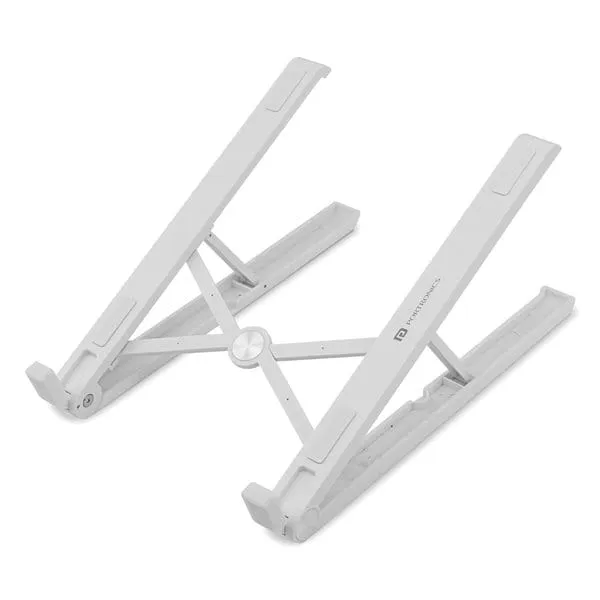 Portronics My Buddy Flip Foldable Laptop Stand, Adjustable Height, Portable, For Laptops & Tablets Upto 15.6"