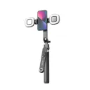 Digitek (DTR 565 SS) Tripod Selfie Stick with Wireless Remote, 360° Rotation, 7-Section Aluminum Rod, 1450mm Max Height, 3kg Load, GoPro Adapter – Compatible with Phone & Action Cameras