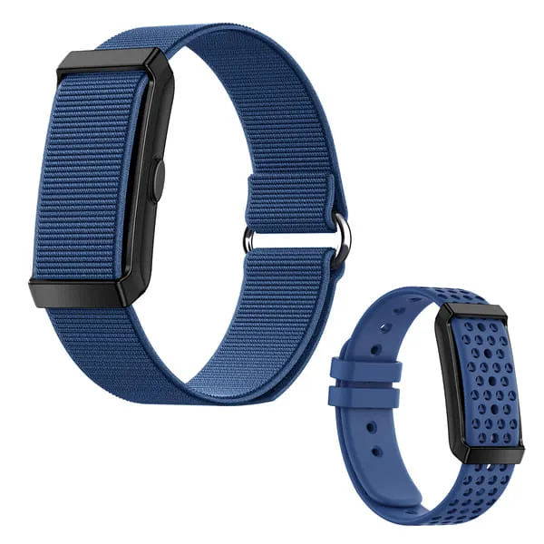 pTron Reflect ACE Smart Fitness Band w/ 45 Days Battery Life, HRV, SpO2, Smart Notifications (Blue)