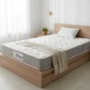 ApkaInterior Single Size High-Density (HD) PU Foam 72 x 36 Mattress (White & Light Grey)