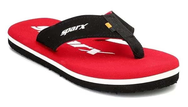 Sparx Men's Flip Flops (Red) (6 (UK/India))
