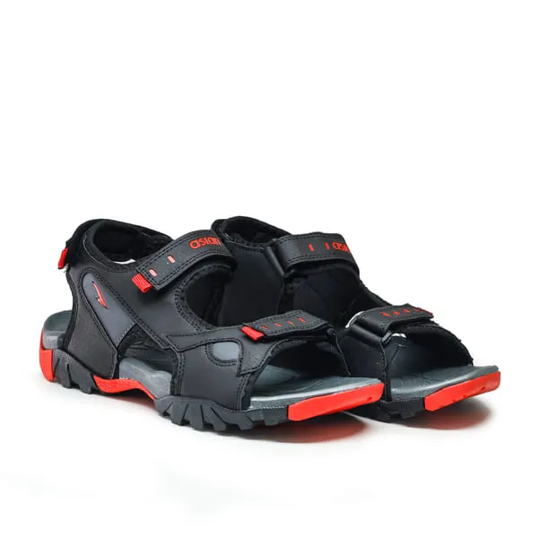 Asian Men's Sandals (Beige Brown) (Color: Beige Brown, Sole Meterial: Phylon) (Select, Black Red)