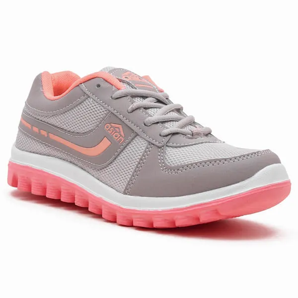 Asian Women's Sports Shoes (Peach, Select)