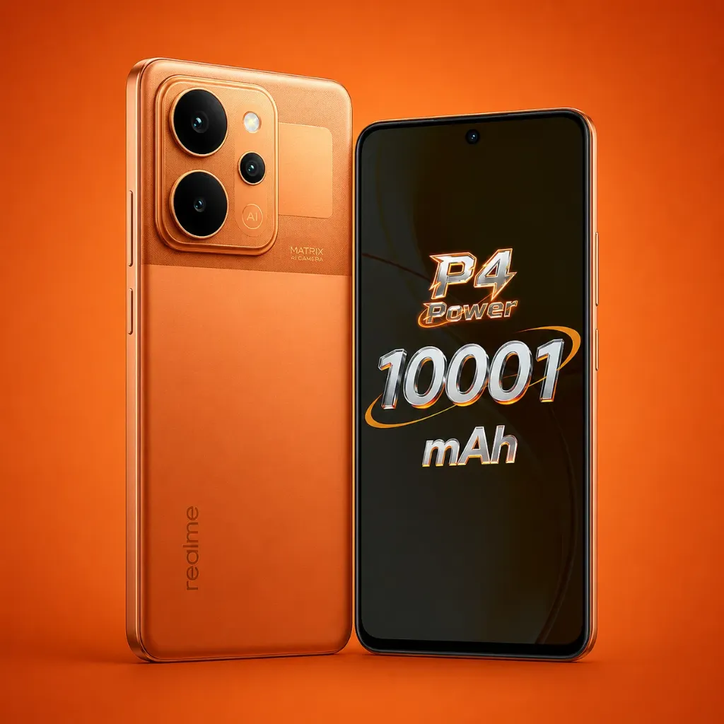 realme P4 Power 5G (TransOrange, 256 GB) (8 GB RAM)