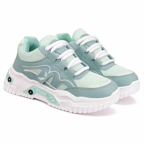 Bersache Women's Sports Shoes (Gray, Select)