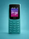 Nokia 106 double Sim, Keypad Phone with Built-in UPI Payments App, Long-Lasting Battery, Wireless FM Radio & MP3 Player, and MicroSD Card Slot | Green