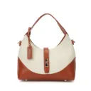MADY FASHION Women Beige, White Handbag