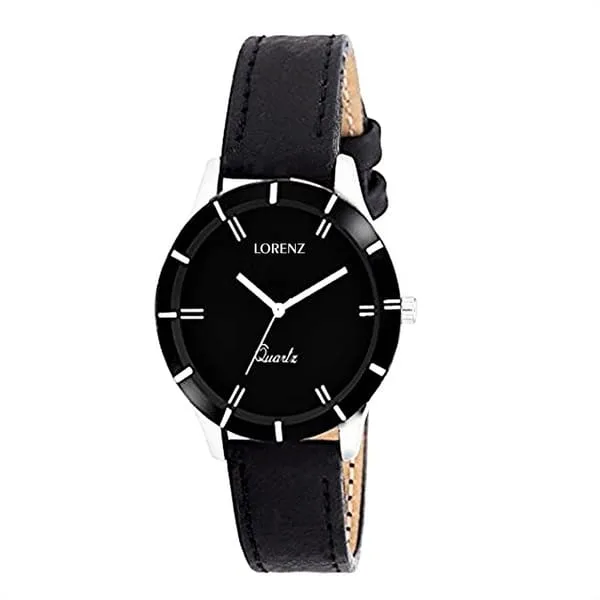 Lorenz Black Dial Women's Watch/Girls Watch/Ladies Watch - AS-20A