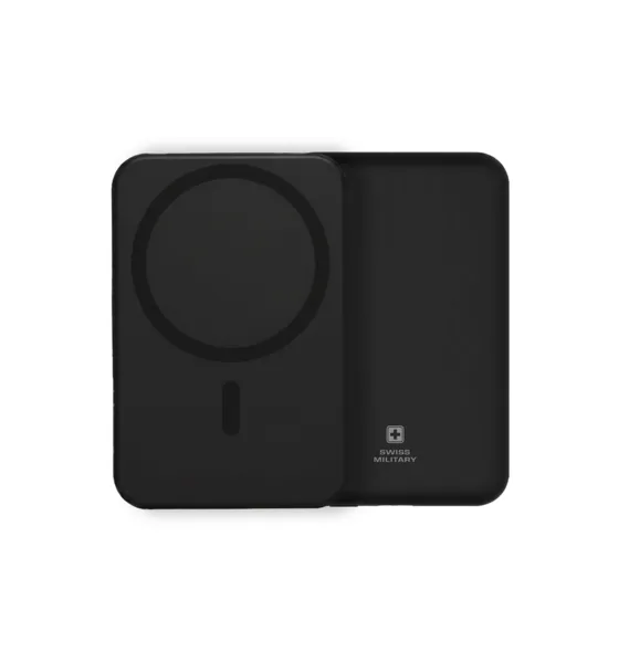Swiss Military Electra Mag-Dee 10000 mAh Power Bank (Black)